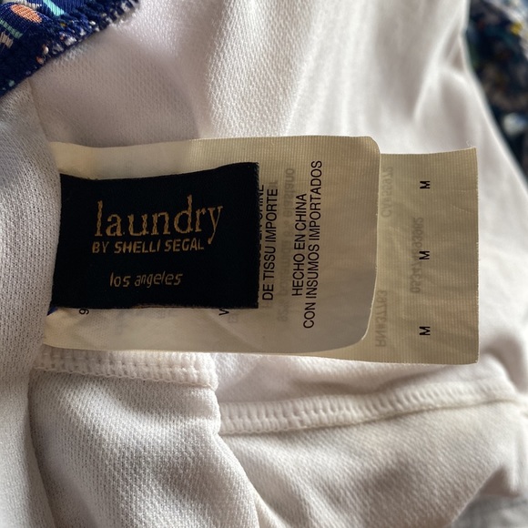 Blue Tile Print One Piece Swimsuit - Picture 4 of 5